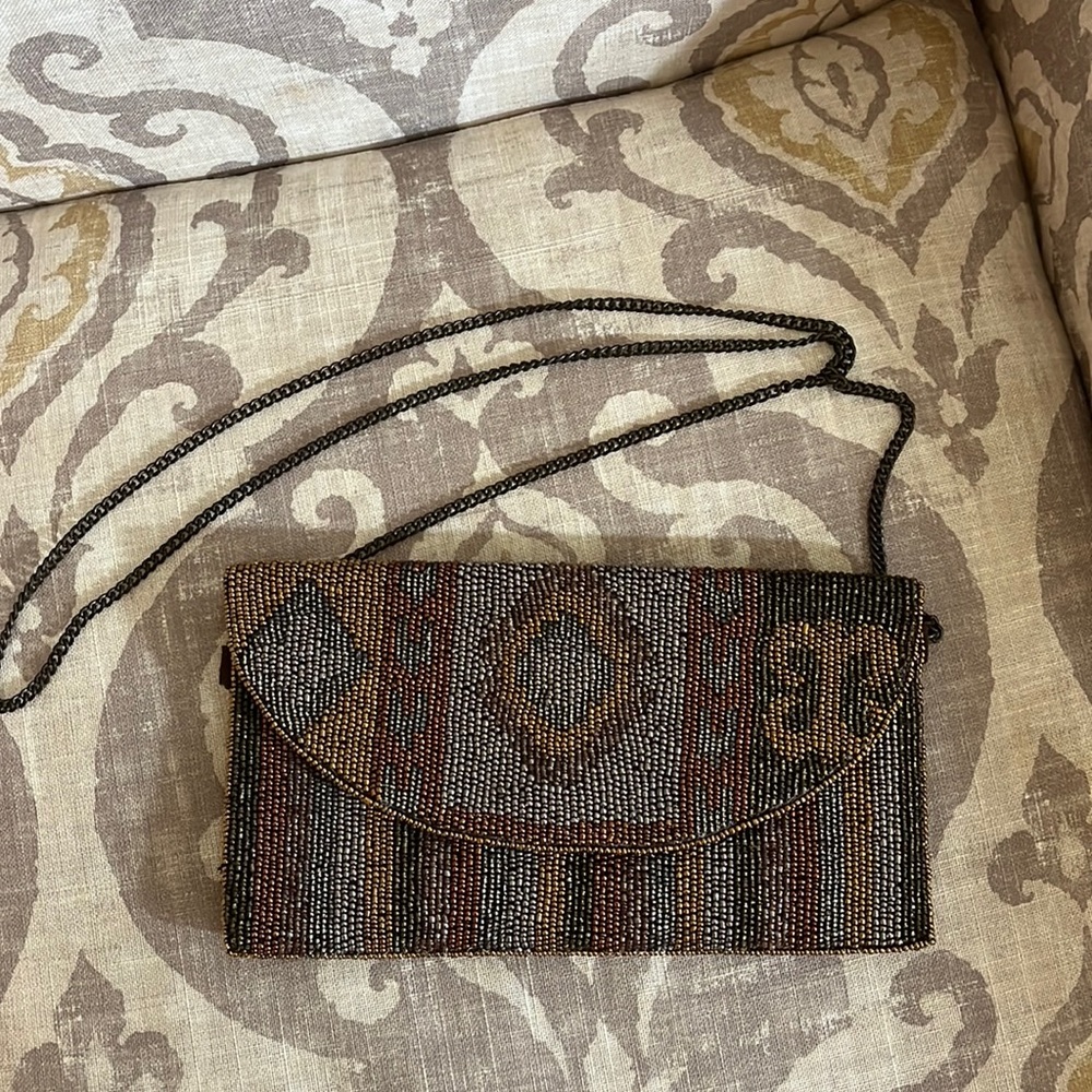 Zara Beaded crossbody